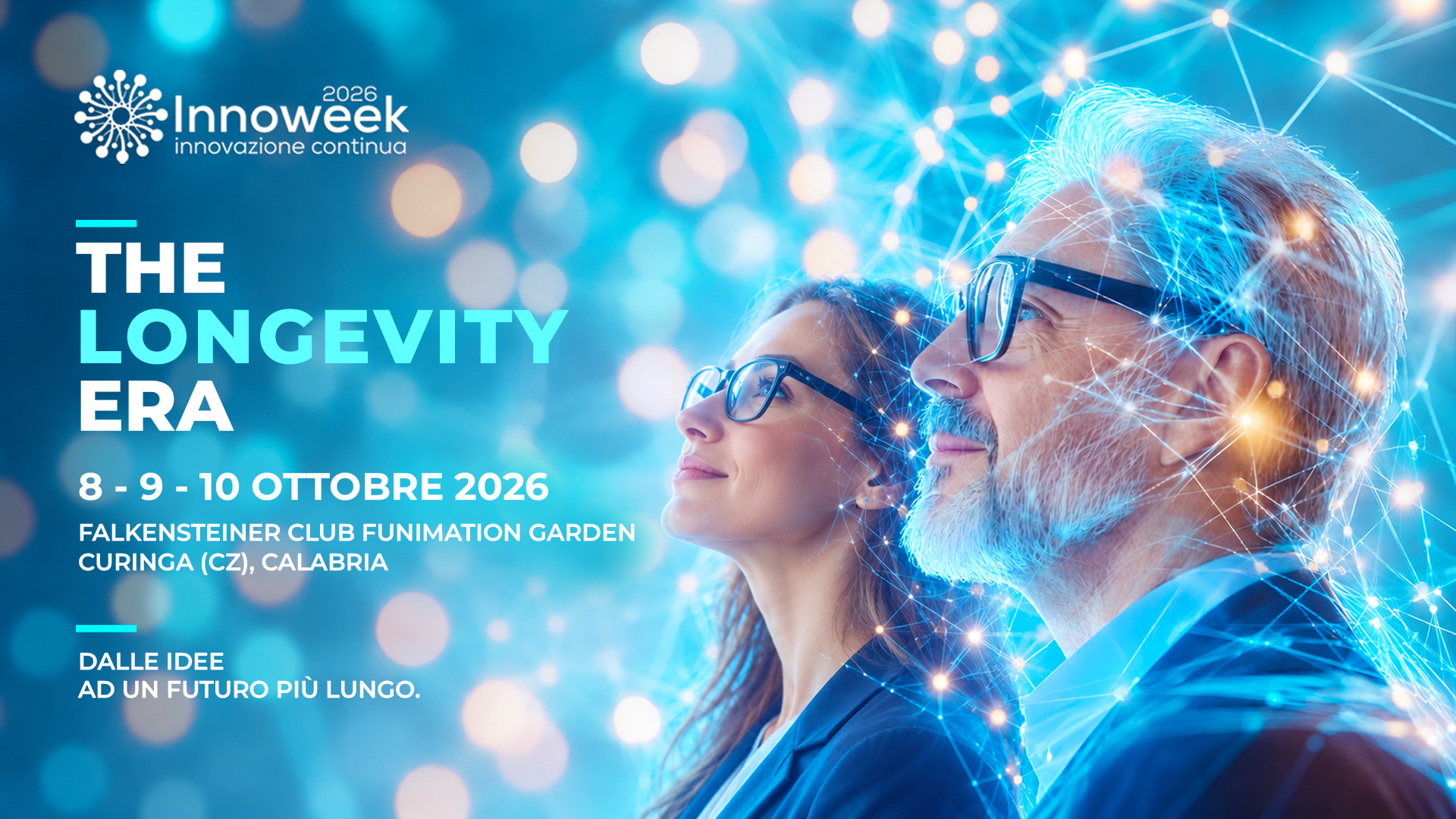 INNOWEEK 2026 – The Longevity Era, Curinga, 8-10 ottobre 2026