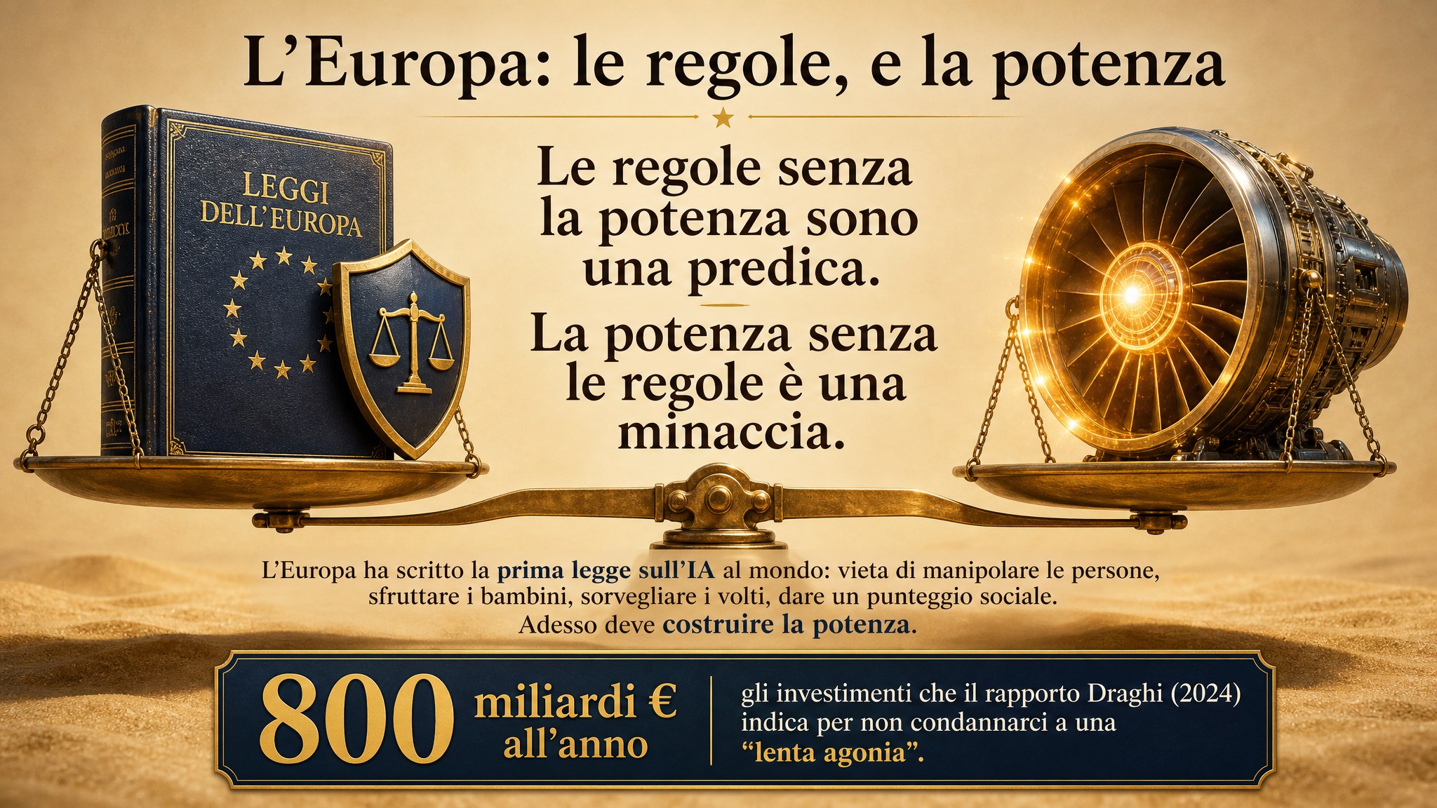 L'Europa: le regole, e la potenza