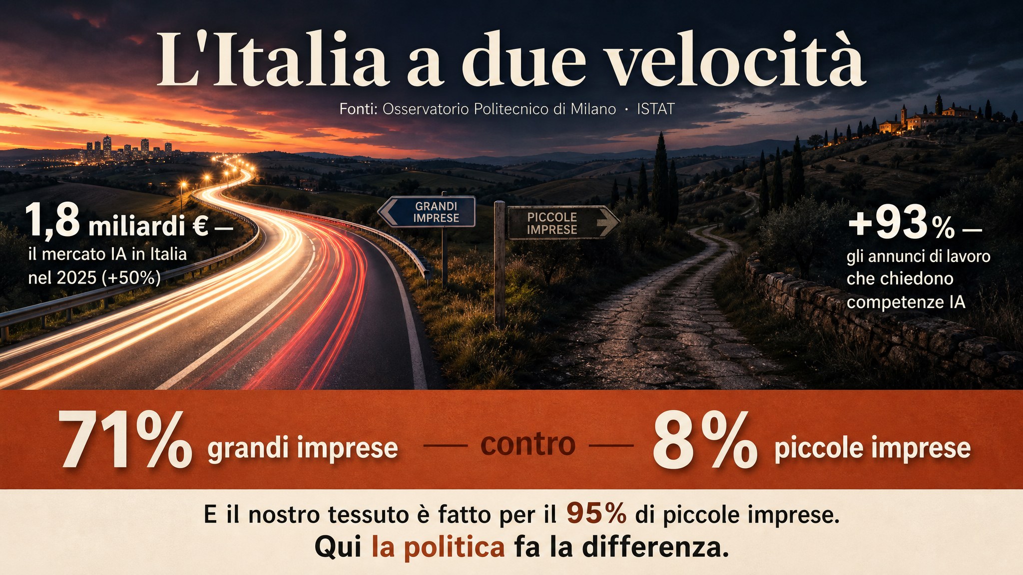 L'Italia a due velocità