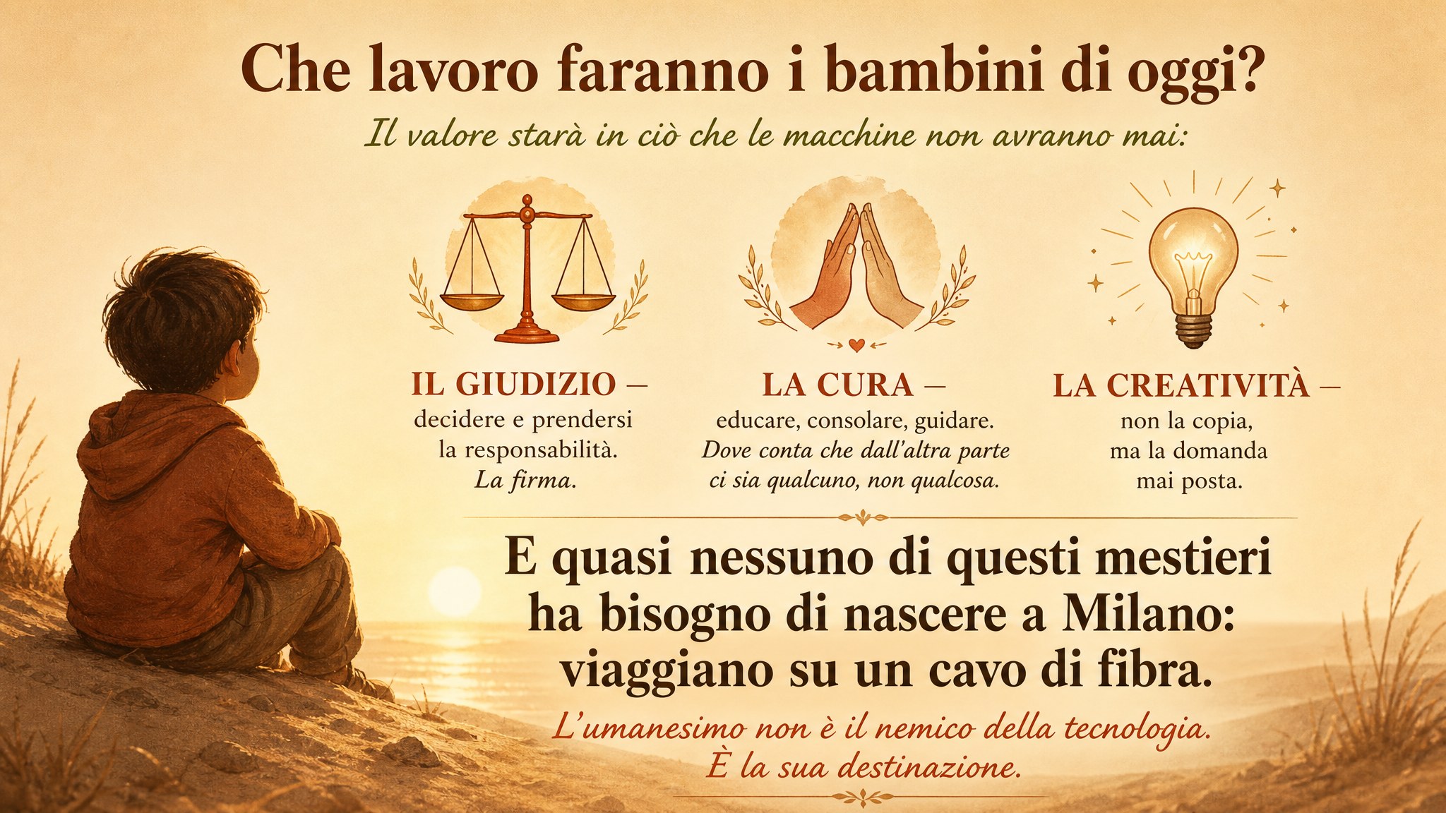 Che lavoro faranno i bambini di oggi?